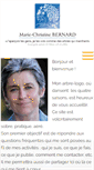 Mobile Screenshot of mariechristinebernard.org